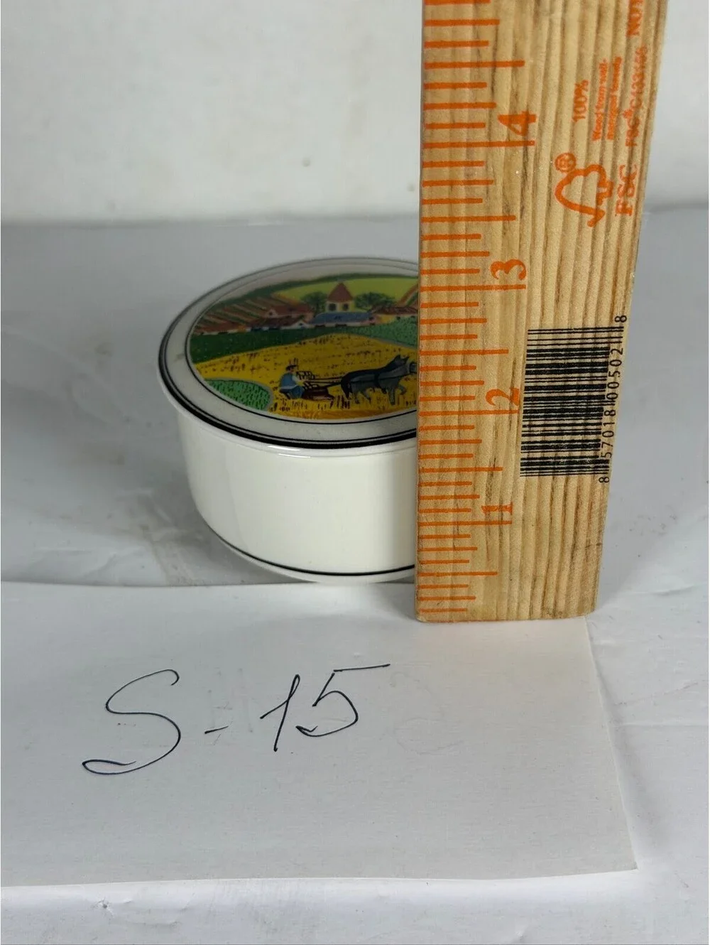 Villeroy & Boch Design Naïf Laplau Lidded Jar Porcelain Bowl Storage S-15